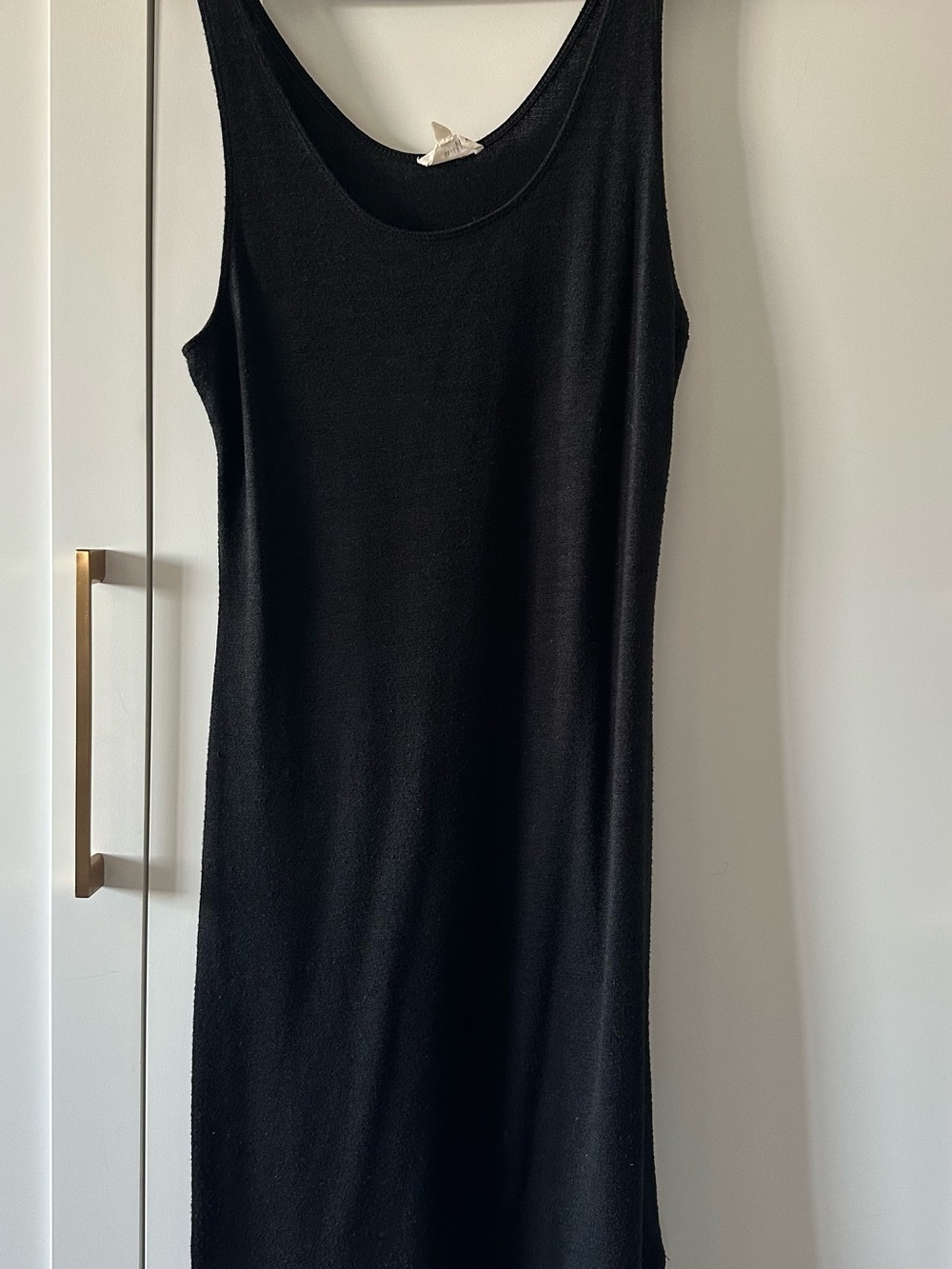 Wilfred Black Midi Tank Dress